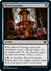 Blood Fountain #95 Magic Innistrad: Crimson Vow Prices