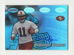 Brandon Doman [Autograph Blue] #122 Football Cards 2002 Bowman's Best Prices