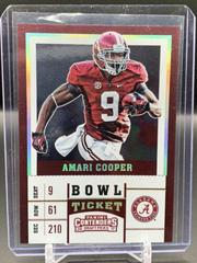 Amari Cooper [Bowl] #6 Football Cards 2017 Panini Contenders Draft Picks Prices