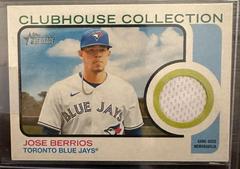 Jose Berrios Baseball Cards 2022 Topps Heritage Clubhouse Collection Relics Prices