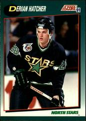 Derian Hatcher Hockey Cards 1991 Score Rookie Traded Prices