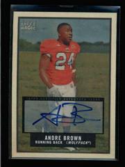 Andre Brown [Autograph] #184 Football Cards 2009 Topps Magic Prices