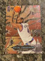 Chris Webber #248 Basketball Cards 1996 Fleer Metal Prices