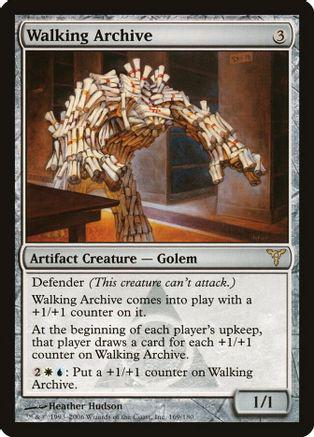 Walking Archive [Foil] Magic Dissension