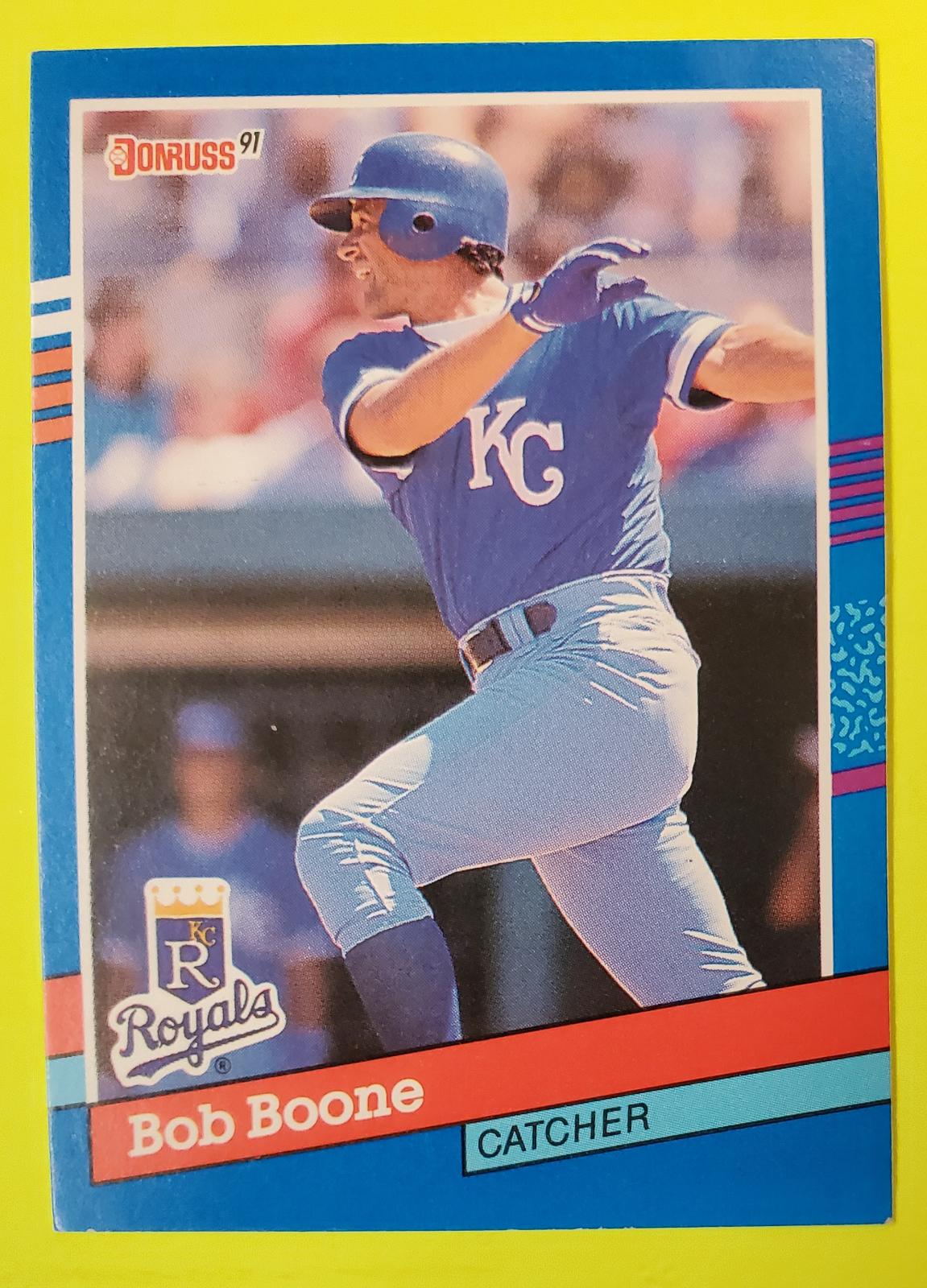 Bob Boone Ungraded 1991 Donruss
