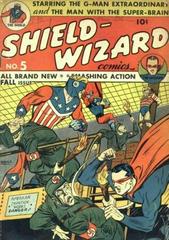 Shield-Wizard Comics #5 (1940) Comic Books Shield-Wizard Comics Prices