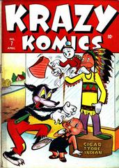 Krazy Komics #7 (1943) Comic Books Krazy Komics Prices