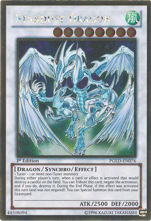 Stardust Dragon [1st Edition] PGLD-EN076 YuGiOh Premium Gold