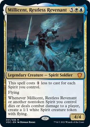 Millicent, Restless Revenant [Foil] Magic Innistrad: Crimson Vow Commander