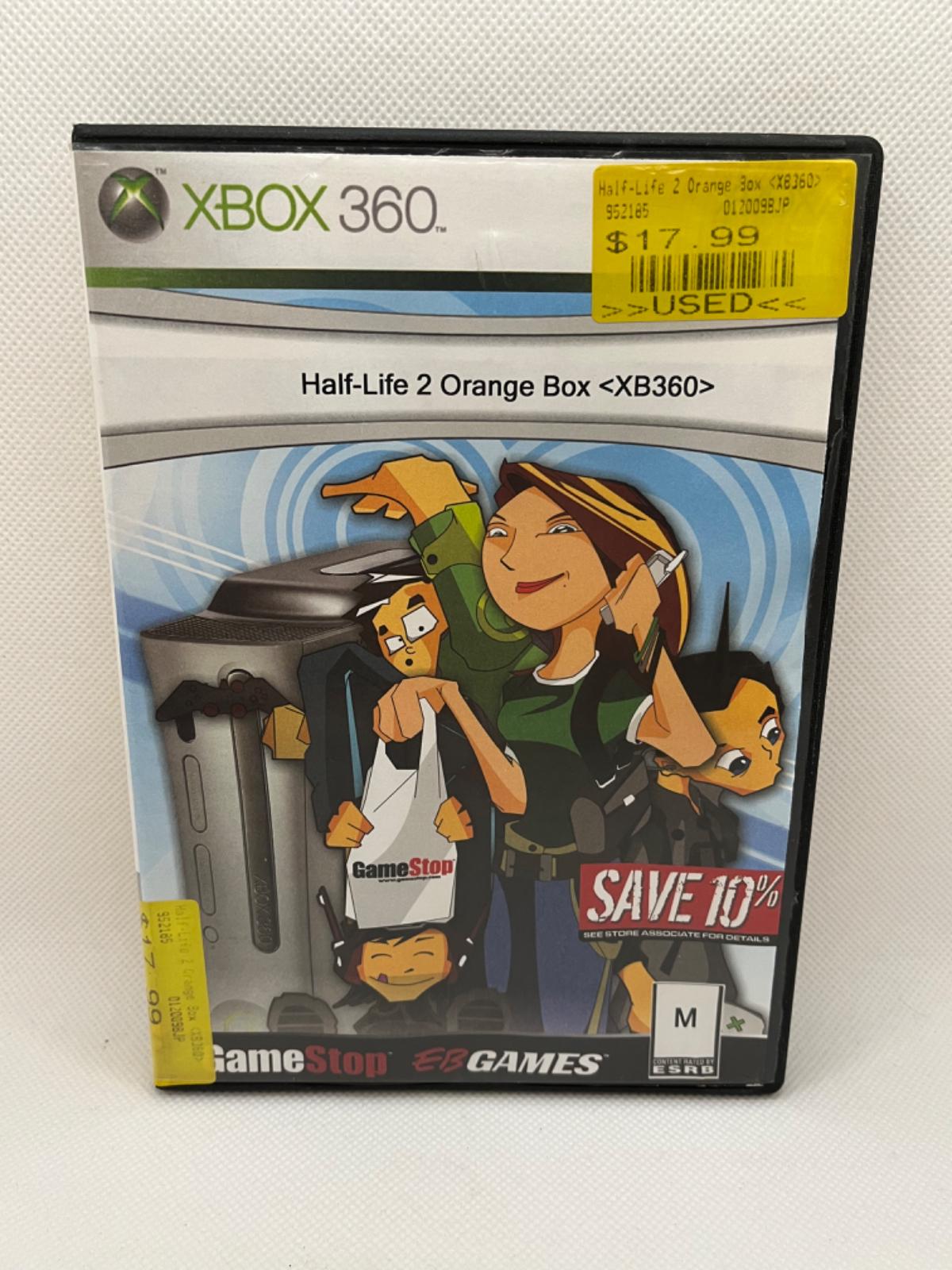 Orange Box Item and Box only Xbox 360
