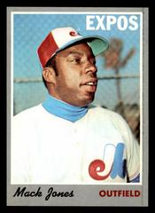 Mack Jones #38 Baseball Cards 1970 Topps Prices