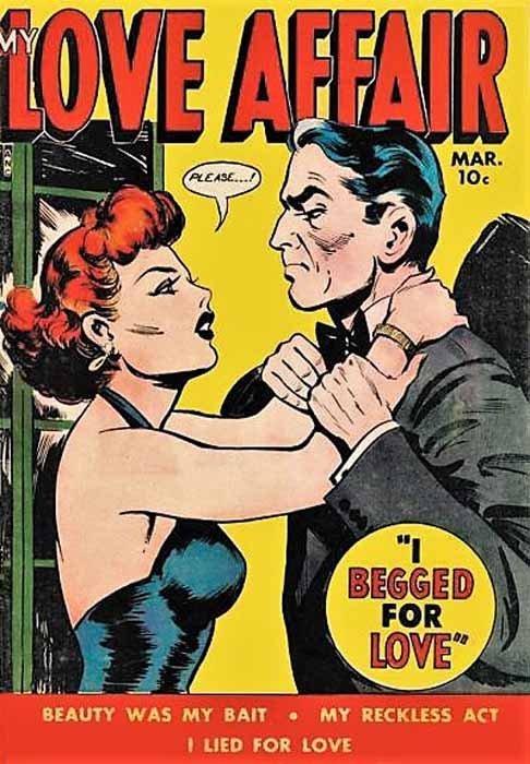 My Love Affair #5 (1950) Comic Books My Love Affair