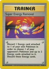 Save 35%! ENERGY REMOVAL 92/102 Base Set Common ⎜Unlimited⎜ 1999 Pokemon Buy 4 