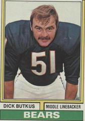 Dick Butkus Football Cards 1974 Topps Prices