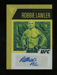 Robbie Lawler [Gold] Ufc Cards 2021 Panini Chronicles UFC Flux Auto Prices