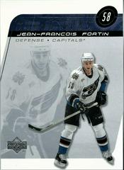 Jean Francois Fortin Hockey Cards 2002 Upper Deck Prices
