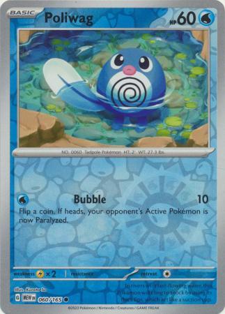 Poliwag [Reverse Holo] #60 Pokemon Scarlet & Violet 151