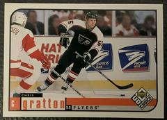 Chris Gratton #150 Hockey Cards 1998 UD Choice Prices