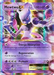 1x ~ESP~ Spanish Evolutions Mewtwo EX Holo Rare Pokemon Card HTF