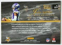 Back | Justin Jefferson Football Cards 2020 Panini Select Certified Rookies
