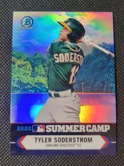 Tyler Soderstrom Baseball Cards 2021 Bowman Chrome 2020 Summer Camp Prices