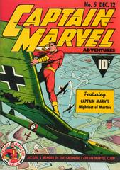 Captain Marvel Adventures #5 (1941) Comic Books Captain Marvel Adventures Prices