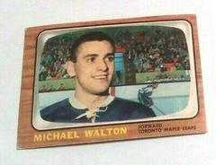 Mike Walton Hockey Cards 1966 Topps Prices