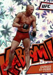 Georges St Pierre #12 Ufc Cards 2023 Panini Chronicles UFC Kaboom Prices