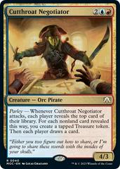 Cutthroat Negotiator #40 Magic March of the Machine Commander Prices