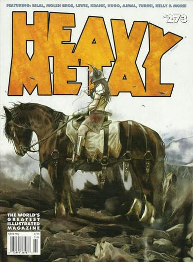 Heavy Metal #273 (2015) Cover Art