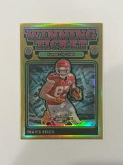 Travis Kelce [Gold] #WT23 Football Cards 2021 Panini Contenders Optic Winning Ticket Prices