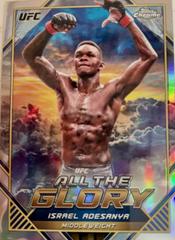 Israel Adesanya #ATG-5 Ufc Cards 2024 Topps Chrome UFC All the Glory Prices