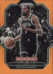 Kevin Durant [Orange] #PS2 Basketball Cards 2022 Panini Prizm Monopoly All Stars Prices
