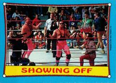 Hart Foundation Wrestling Cards 1987 Topps WWF Prices