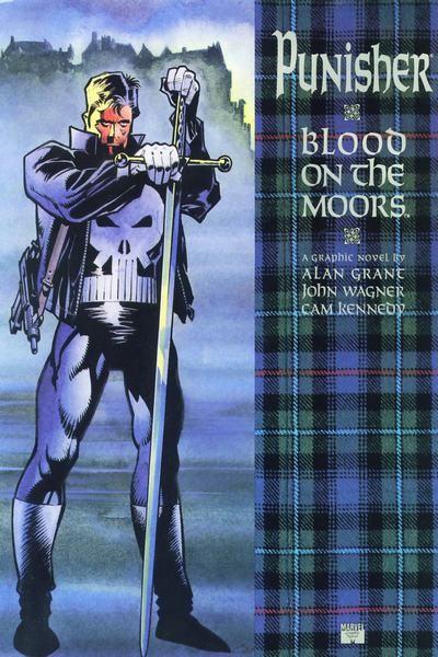 Punisher: The Blood On The Moors [Hardcover] (1991) Comic Books Marvel Graphic Novel