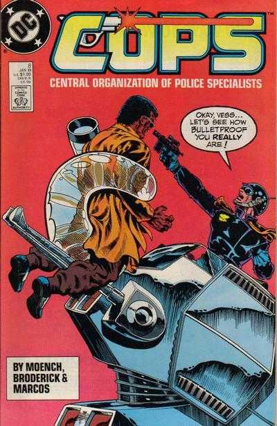 COPS #8 (1988) Comic Books COPS (DC)