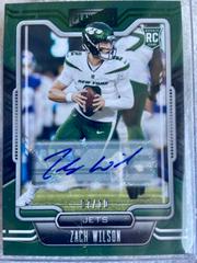 Zach Wilson [Green Signature] #102 Football Cards 2021 Panini Playbook Prices