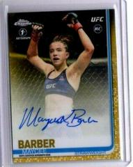 Maycee Barber [Gold] #56 Ufc Cards 2019 Topps UFC Chrome Prices