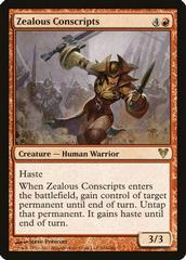 Zealous Conscripts [Foil] Magic Avacyn Restored Prices
