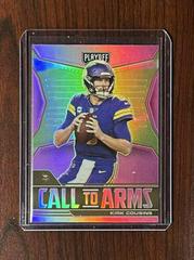 Kirk Cousins [Purple] #CA-KCO Football Cards 2021 Panini Playoff Call to Arms Prices