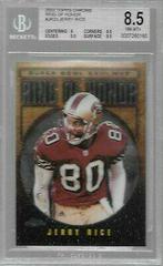 Jerry Rice Football Cards 2002 Topps Chrome Ring of Honor Prices