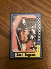 Jack Ingram #138 Racing Cards 1991 Maxx Prices