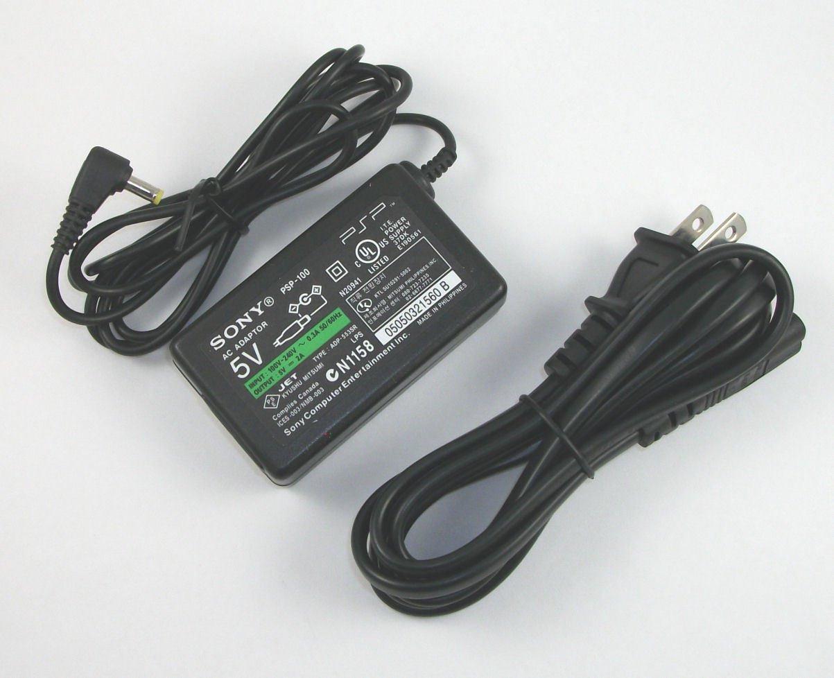 PSP-100 AC Adapter Charger PSP