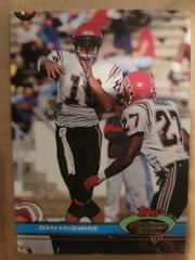 Dan McGwire [Super Bowl XXVI] #272 Football Cards 1991 Stadium Club Prices