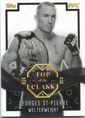 Georges St Pierre [Black] Ufc Cards 2016 Topps UFC Top of the Class Prices