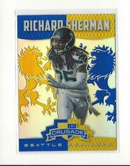 Richard Sherman [Blue] Football Cards 2014 Panini Rookies & Stars Crusade Prices