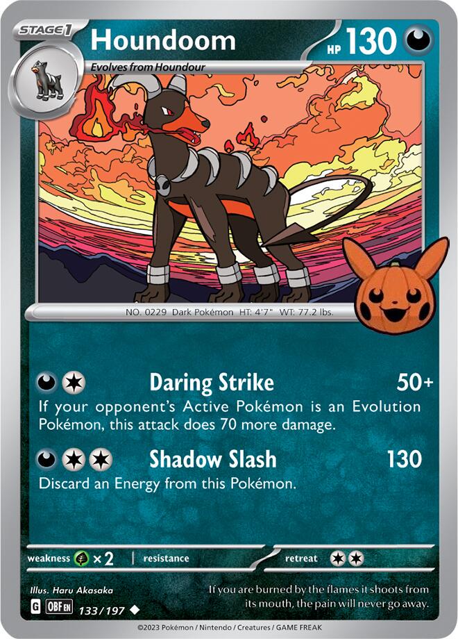 Houndoom #133 Pokemon Trick or Trade 2024