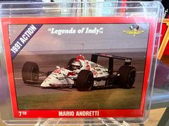 Mario Andretti #8 Racing Cards 1992 Legends of Indy Prices
