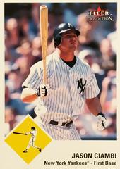 Jason Giambi #123 Baseball Cards 2002 Fleer Tradition Prices