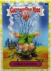 COLE Faithful [Yellow] #91a Garbage Pail Kids Go on Vacation Prices